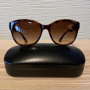 Coach Cailin Dark Tortoise Sunglasses